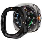 For Samsung Galaxy Watch Ultra / Ultra 2025 / Black + Orange