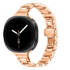 Slim Butterfly Buckle Metal Stainless Steel Watch Band, For Samsung Galaxy Ultra 47mm / Ultra 2025, For Samsung Galaxy Watch8 / Watch8 Classic - DealBuddy