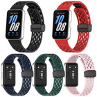 5 Pack xDfind Hole Style Magnetic Black Buckle Silicone Watch Band, For Samsung Galaxy Fit3 - DealBuddy