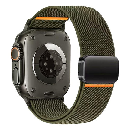 xDfind Elastic Nylon Magnetic Buckle Watch Band, For Apple Watch 38 / 40 / 41 / S11 42mm - DealBuddy
