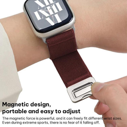 xDfind Elastic Nylon Magnetic Buckle Watch Band, For Apple Watch 38 / 40 / 41 / S11 42mm - DealBuddy