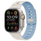 xDfind Magnetic Norman Buckle Silicone Watch Band, For Apple Watch 42 / 44 / 45 / 46 / 49mm, For Apple Watch 38 / 40 / 41 / S11 42mm - DealBuddy
