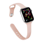 xDfind Small Waist Reverse Buckle Silicone Watch Band, For Apple Watch 38 / 40 / 41 / S11 42mm - DealBuddy