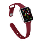 xDfind Small Waist Reverse Buckle Silicone Watch Band, For Apple Watch 38 / 40 / 41 / S11 42mm - DealBuddy