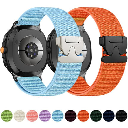 xDfind Parachute Buckle Mountain Pattern Nylon Watch Band, For Samsung Galaxy Watch8 / Watch8 Classic - DealBuddy