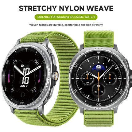 xDfind Parachute Buckle Mountain Pattern Nylon Watch Band, For Samsung Galaxy Watch8 / Watch8 Classic - DealBuddy