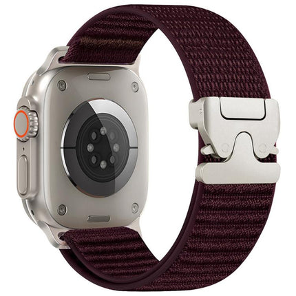 xDfind Parachute Buckle Mountain Pattern Nylon Watch Band, For Apple Watch 42 / 44 / 45 / 46 / 49mm, For Apple Watch 38 / 40 / 41 / S10 42mm - DealBuddy