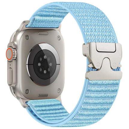 xDfind Parachute Buckle Mountain Pattern Nylon Watch Band, For Apple Watch 42 / 44 / 45 / 46 / 49mm, For Apple Watch 38 / 40 / 41 / S10 42mm - DealBuddy