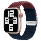 For Apple Watch 42 / 44 / 45 / 46 / 49mm / Wine Red and Midnight Blue