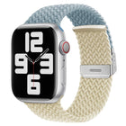 xDfind Buckle-fastening Stitching Braided Nylon Watch Band, For Apple Watch 42 / 44 / 45 / 46 / 49mm, For Apple Watch 38 / 40 / 41 / S10 42mm - DealBuddy