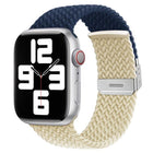 xDfind Buckle-fastening Stitching Braided Nylon Watch Band, For Apple Watch 42 / 44 / 45 / 46 / 49mm, For Apple Watch 38 / 40 / 41 / S10 42mm - DealBuddy