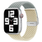 xDfind Buckle-fastening Stitching Braided Nylon Watch Band, For Apple Watch 42 / 44 / 45 / 46 / 49mm, For Apple Watch 38 / 40 / 41 / S10 42mm - DealBuddy