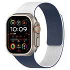 xDfind Color-blocking Litchi Texture Magnetic Silicone Watch Band, For Apple Watch 42 / 44 / 45 / 46 / 49mm, For Apple Watch 38 / 40 / 41 / S11 42mm - DealBuddy