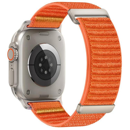 xDfind Two-section Mountain Pattern Nylon Watch Band, For Apple Watch 42 / 44 / 45 / 46 / 49mm, For Apple Watch 38 / 40 / 41 / S11 42mm - DealBuddy
