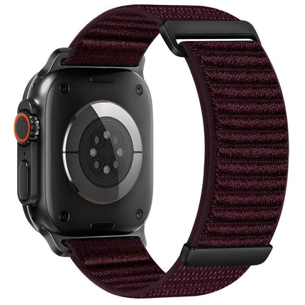 xDfind Two-section Mountain Pattern Nylon Watch Band, For Apple Watch 42 / 44 / 45 / 46 / 49mm, For Apple Watch 38 / 40 / 41 / S11 42mm - DealBuddy