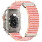 xDfind Two-section Mountain Pattern Nylon Watch Band, For Apple Watch 42 / 44 / 45 / 46 / 49mm, For Apple Watch 38 / 40 / 41 / S11 42mm - DealBuddy