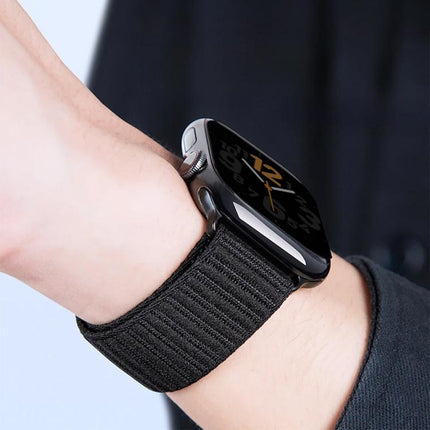 xDfind Two-section Mountain Pattern Nylon Watch Band, For Apple Watch 42 / 44 / 45 / 46 / 49mm, For Apple Watch 38 / 40 / 41 / S11 42mm - DealBuddy