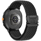 For Samsung Galaxy Watch8 / Watch8 Classic / Black+Black Buckle