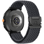For Samsung Galaxy Watch8 / Watch8 Classic / Space Grey+Black Buckle