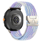 For Samsung Galaxy Watch8 / Watch8 Classic / Purple+Silver Buckle
