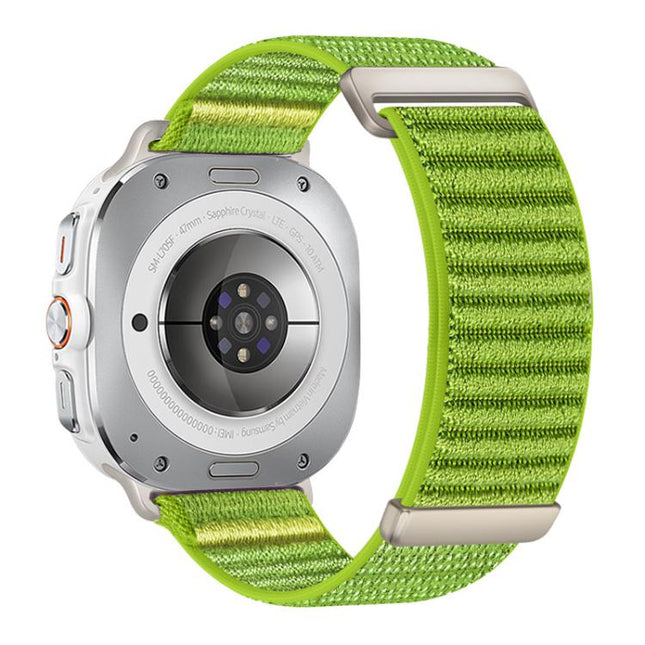 xDfind Two-section Mountain Pattern Nylon Watch Band, For Samsung Galaxy Watch Ultra / Ultra 2025 - DealBuddy