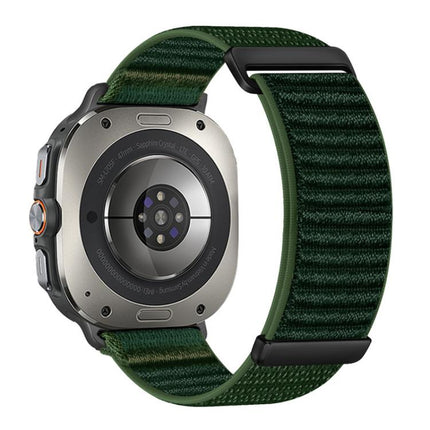 xDfind Two-section Mountain Pattern Nylon Watch Band, For Samsung Galaxy Watch Ultra / Ultra 2025 - DealBuddy