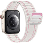 xDfind Nylon Loop Woven Hook and Loop Fastener Watch Band, For Apple Watch 42 / 44 / 45 / 46 / 49mm, For Apple Watch 38 / 40 / 41 / S11 42mm - DealBuddy