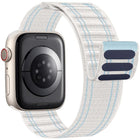 xDfind Nylon Loop Woven Hook and Loop Fastener Watch Band, For Apple Watch 42 / 44 / 45 / 46 / 49mm, For Apple Watch 38 / 40 / 41 / S11 42mm - DealBuddy