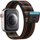 xDfind Nylon Loop Woven Hook and Loop Fastener Watch Band, For Apple Watch 42 / 44 / 45 / 46 / 49mm, For Apple Watch 38 / 40 / 41 / S11 42mm - DealBuddy
