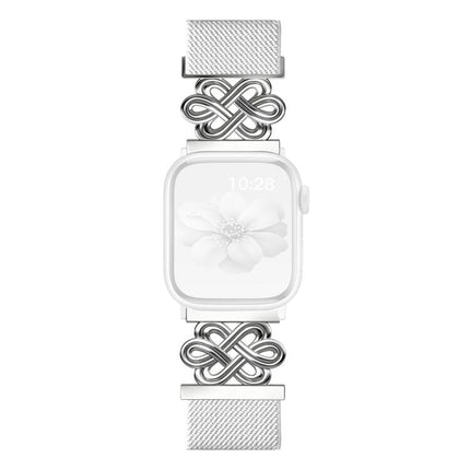 xDfind Chinese Knot Nylon Braided Magnetic Buckle Watch Band, For Apple Watch 42 / 44 / 45 / 46 / 49mm, For Apple Watch 38 / 40 / 41 / S11 42mm - DealBuddy