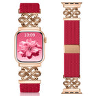 xDfind Chinese Knot Nylon Rainbow Braided Magnetic Buckle Watch Band, For Apple Watch 42 / 44 / 45 / 46 / 49mm, For Apple Watch 38 / 40 / 41 / S11 42mm - DealBuddy