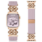 xDfind Chinese Knot Nylon Rainbow Braided Magnetic Buckle Watch Band, For Apple Watch 42 / 44 / 45 / 46 / 49mm, For Apple Watch 38 / 40 / 41 / S11 42mm