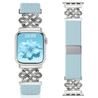 xDfind Chinese Knot Nylon Rainbow Braided Magnetic Buckle Watch Band, For Apple Watch 42 / 44 / 45 / 46 / 49mm, For Apple Watch 38 / 40 / 41 / S11 42mm