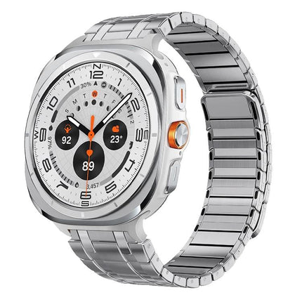Magnetic Stainless Steel Metal Watch Band, For Samsung Galaxy Watch Ultra 47mm / Ultra 2025, For Samsung Galaxy Watch8 / Watch8 Classic - DealBuddy