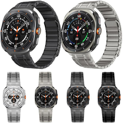 Magnetic Stainless Steel Metal Watch Band, For Samsung Galaxy Watch Ultra 47mm / Ultra 2025, For Samsung Galaxy Watch8 / Watch8 Classic - DealBuddy