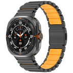 For Samsung Galaxy Watch8 / Watch8 Classic / Black Orange