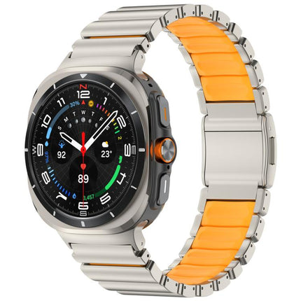 Norman Magnetic Buckle Titanium Metal Watch Band, For Samsung Galaxy Watch Ultra 47mm / Ultra 2025, For Samsung Galaxy Watch8 / Watch8 Classic - DealBuddy