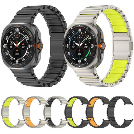 Norman Magnetic Buckle Titanium Metal Watch Band, For Samsung Galaxy Watch Ultra 47mm / Ultra 2025, For Samsung Galaxy Watch8 / Watch8 Classic - DealBuddy
