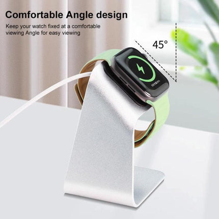 xDfind For Apple Watch Smart Watch Aluminum Alloy Charging Holder and USB Charger Set, Aluminum Alloy+USB - DealBuddy