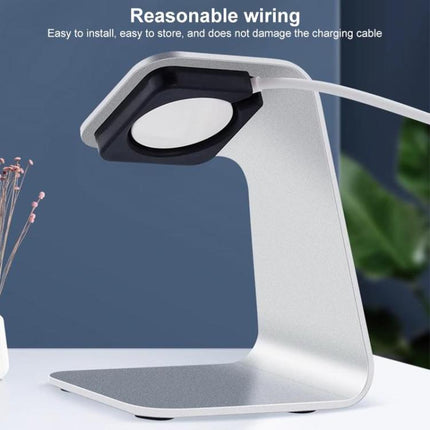 xDfind For Apple Watch Smart Watch Aluminum Alloy Charging Holder and USB Charger Set, Aluminum Alloy+USB - DealBuddy