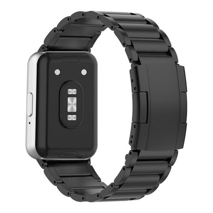 Three Beads Turtle Buckle Titanium Alloy Watch Band, For Samsung Galaxy Fit3 - DealBuddy