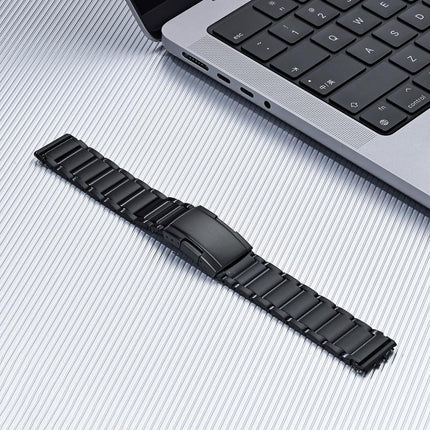 Three Beads Turtle Buckle Titanium Alloy Watch Band, For Samsung Galaxy Fit3 - DealBuddy