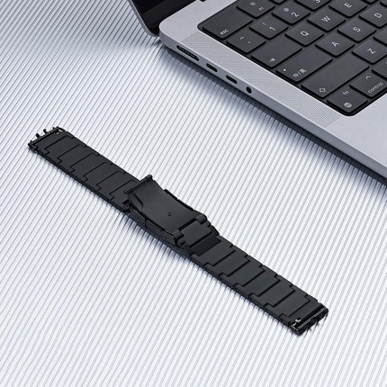 Three Beads Turtle Buckle Titanium Alloy Watch Band, For Samsung Galaxy Fit3 - DealBuddy