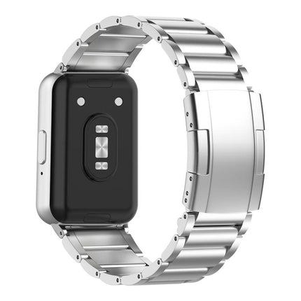 Three Beads Turtle Buckle Titanium Alloy Watch Band, For Samsung Galaxy Fit3 - DealBuddy