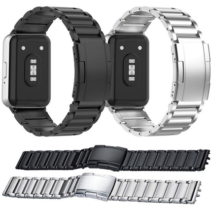 Three Beads Turtle Buckle Titanium Alloy Watch Band, For Samsung Galaxy Fit3 - DealBuddy