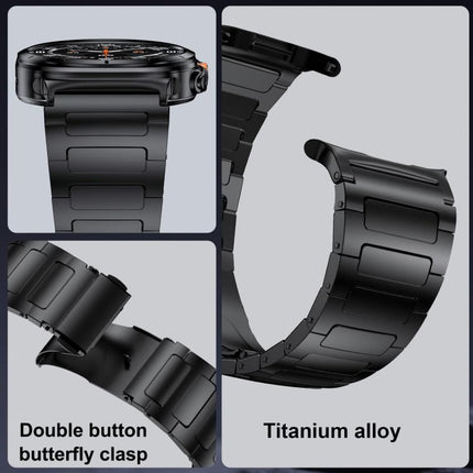 I-Shaped Flat Buckle Titanium Alloy Watch Band, For Samsung Galaxy Ultra 47mm / Ultra 2025 - DealBuddy