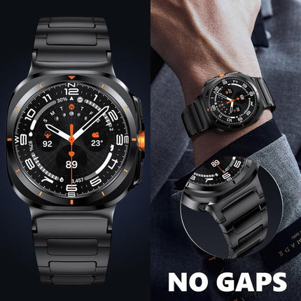I-Shaped Flat Buckle Titanium Alloy Watch Band, For Samsung Galaxy Ultra 47mm / Ultra 2025 - DealBuddy