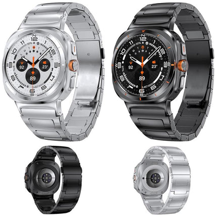 I-Shaped Flat Buckle Titanium Alloy Watch Band, For Samsung Galaxy Ultra 47mm / Ultra 2025 - DealBuddy