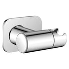 Stainless Steel Drill-Free Shower Head Holder 360 Degree Rotation Adjustable Universal Base - DealBuddy