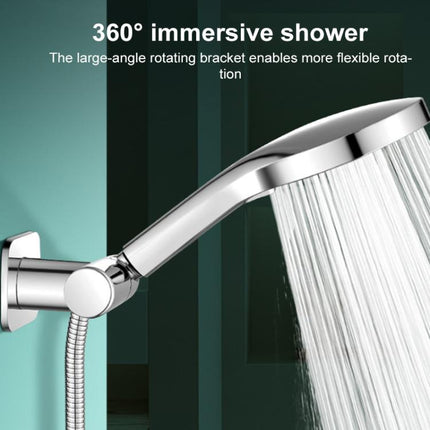 Stainless Steel Drill-Free Shower Head Holder 360 Degree Rotation Adjustable Universal Base - DealBuddy